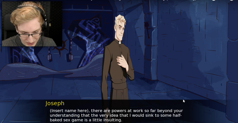 Joseph’s image is a bit stretched out in this version of the ending.